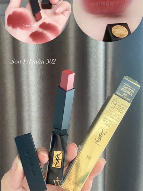 son ysl 302|YSL Brown No Way Back (302) The Slim Velvet Radical Matte .